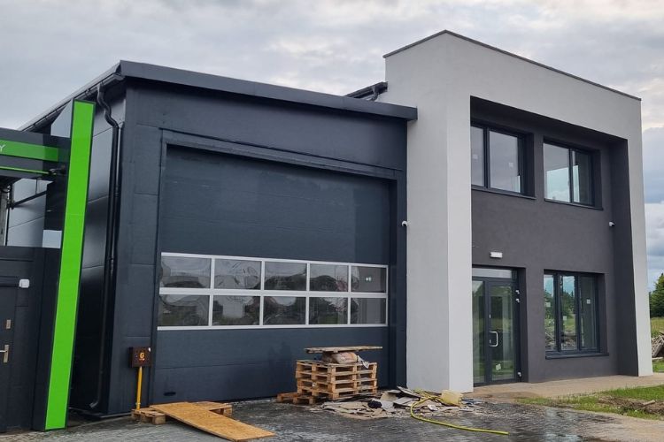 Czyszczenie elewacji stacja diagnostyczna Świdwin