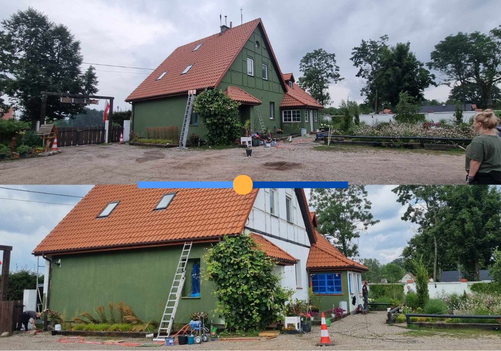 CzyścimyDomy.pl - Czyszczenie, malowanie, odgrzybianie elewacji, dachów.