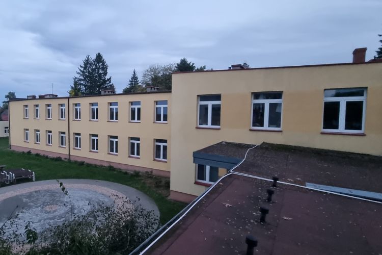 Mycie elewacji Pomierzyn szkoła podstawowa