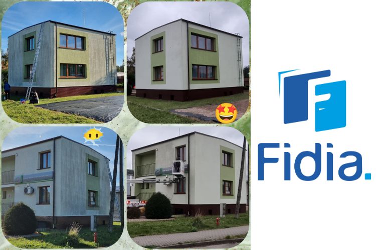 Mycie elewacji Wierzchowo bank spółdzielczy